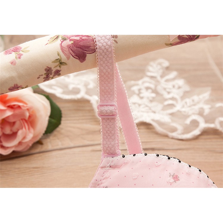 Bộ đồ lót nữ đệm mỏng chất ren mềm mại cao cấp, Set đồ lót nữ có gọng nơ cách điệu sexy DLN881_GUU | BigBuy360 - bigbuy360.vn