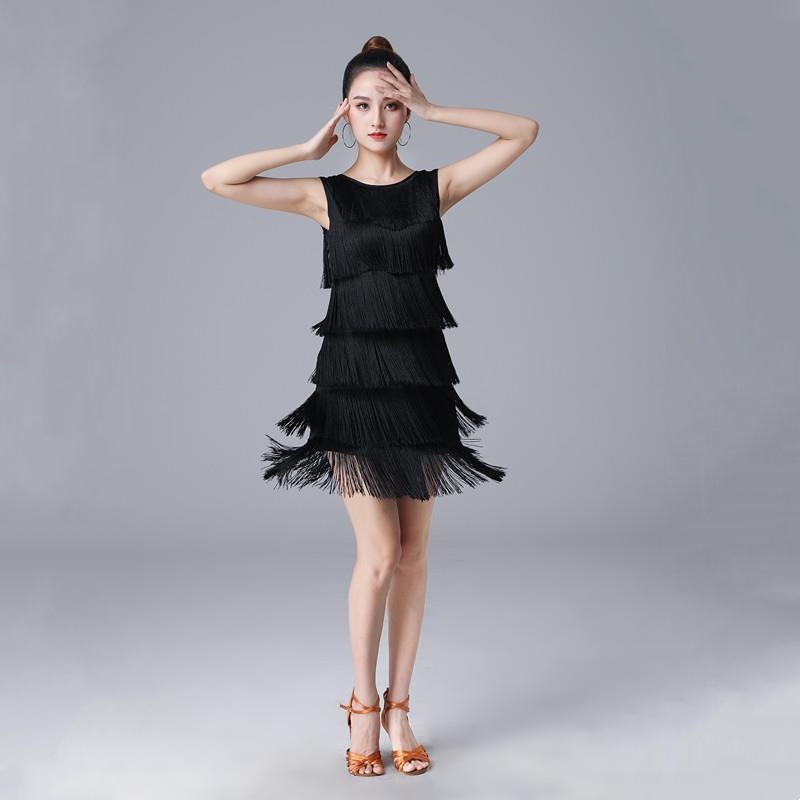 Đầm Khiêu Vũ Latin Thời Trang Dành Cho Nữ Và Người Lớn