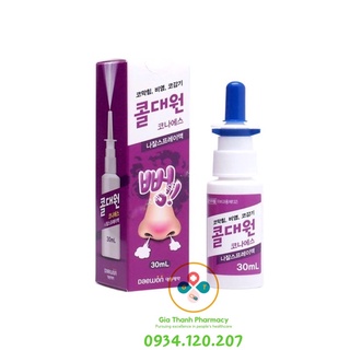 Xịt mũi hỗ trợ viêm xoang