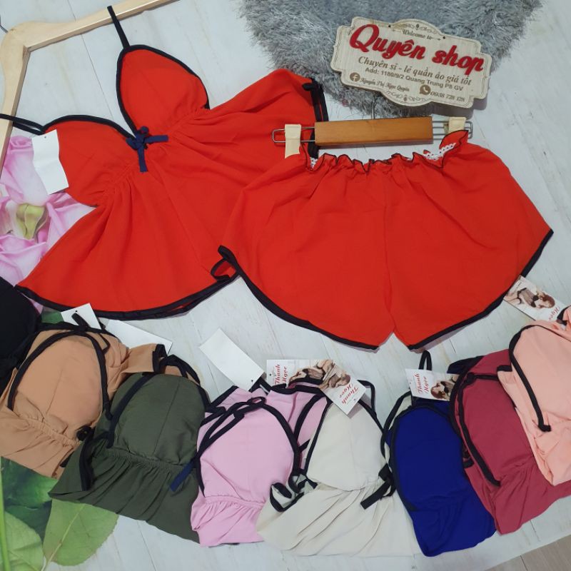 Bộ ngủ sexy có mút ngực, phom dưới 60kg | BigBuy360 - bigbuy360.vn