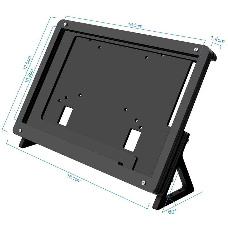 Khung Đỡ Màn Hình Lcd 7 Inch Cho Raspberry Pi 3 El B +