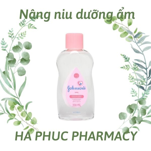 👶🏻 Dầu massage dưỡng ẩm Johnson's baby oil pink 200ml - 50ml