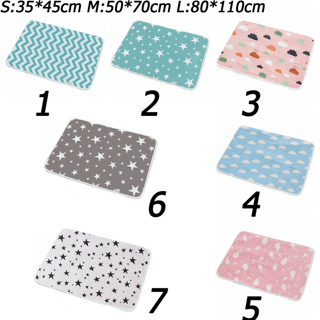 Thảm lót thú cưng chống nước nhiều màu sắc có thể tái sử dụng