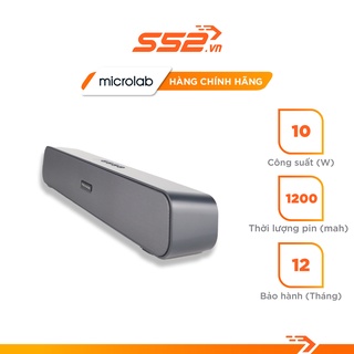 Mua Loa Bluetooth Để Bàn Microlab MS210 Hỗ Trợ Kết Nối FM/Thẻ nhớ/AUX/USB - Bảo Hành Chính Hãng