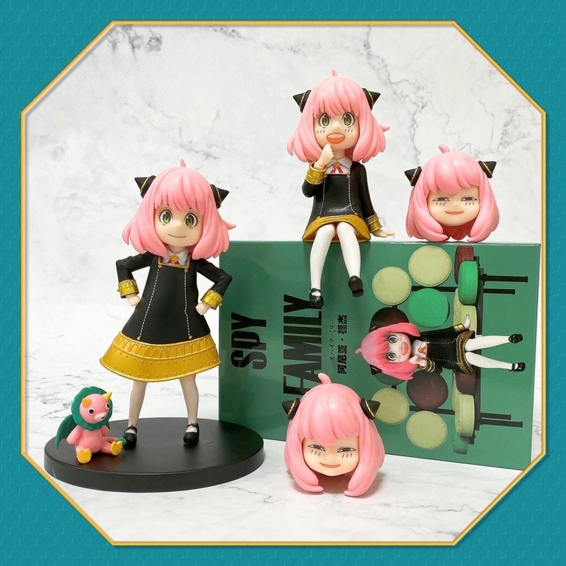 Mô Hình Đồ Chơi Nhân Vật Anime SPY x FAMILY Anya Forger Bằng PVC