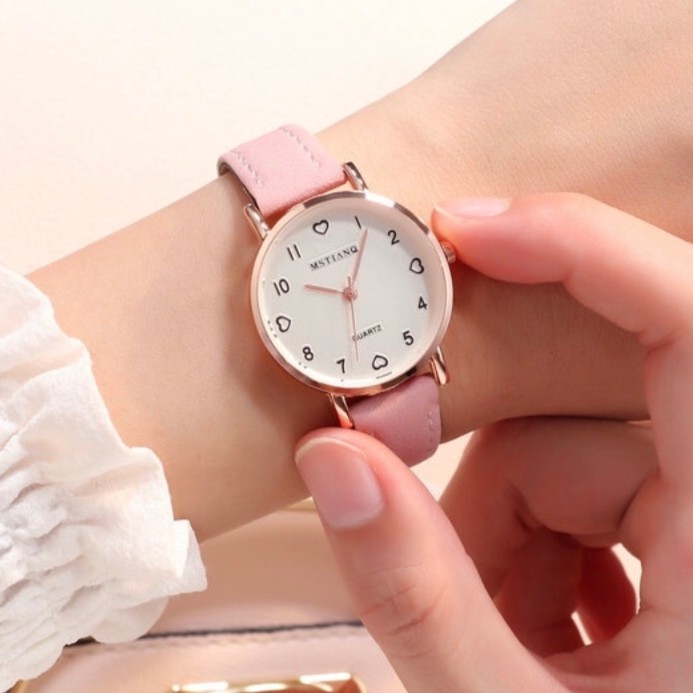 ĐỒNG HỒ NỮ DÂY DA MSTIANQ TRÁI TIM SIÊU HOT | BigBuy360 - bigbuy360.vn