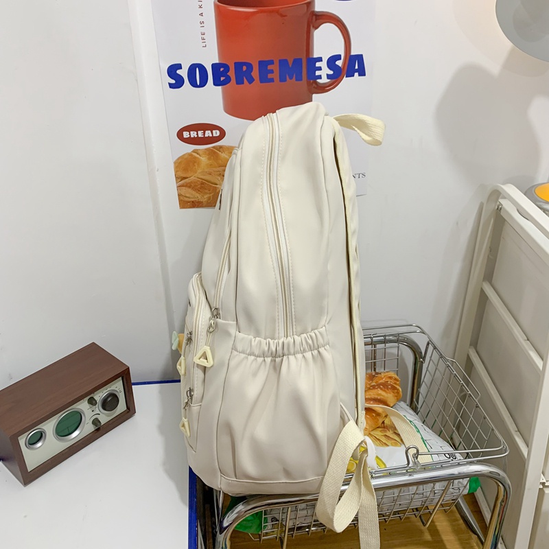 Balo/ Túi đeo chéo Prettyzys phong cách Hàn Quốc sức chứa lớn 15.6 inch cho bạn gái tuổi teen