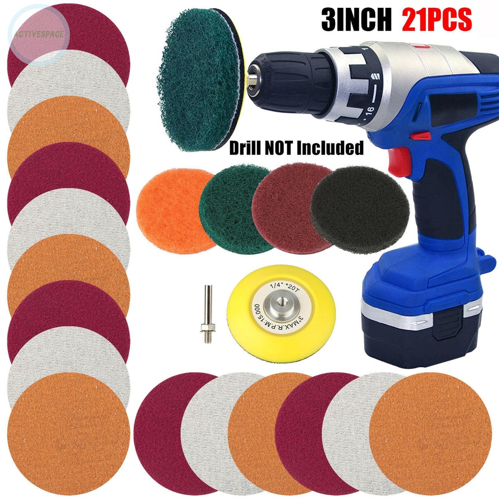 Bộ 21 Dụng Cụ Đánh Bóng Đèn Pha Xe Hơi