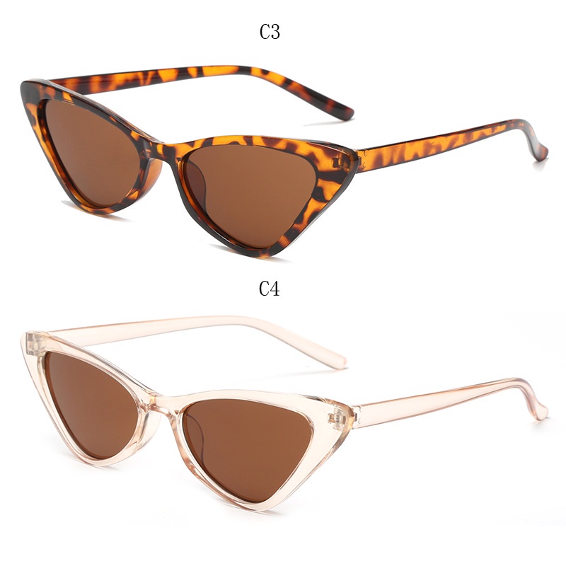 Kính Mát Gọng Mắt Mèo Phong Cách Âu Mỹ Thời Trang Cho Nữ