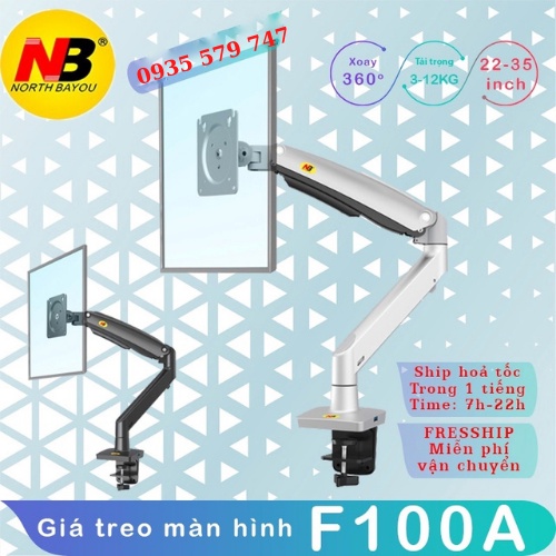 F100A  /Giá Treo Màn hình máy tính/ Tay treo màn hình/