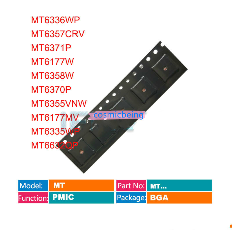1 Chip Điện Tử Mt6336Wp Mt6632Qp Mt6357Crv Mt6371P Mt6177W Mt6358W Mt6370P Mt6355Ww Mt6177Mv Mt6335Wp Pm8916 Mt
