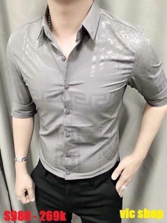 sơ mi lụa 3d