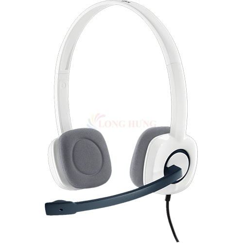Tai nghe chụp tai có dây Logitech H150 - Hàng chính hãng - Âm thanh trong trẻo, micro xoay 180 độ, sử dụng jack 3.5 mm