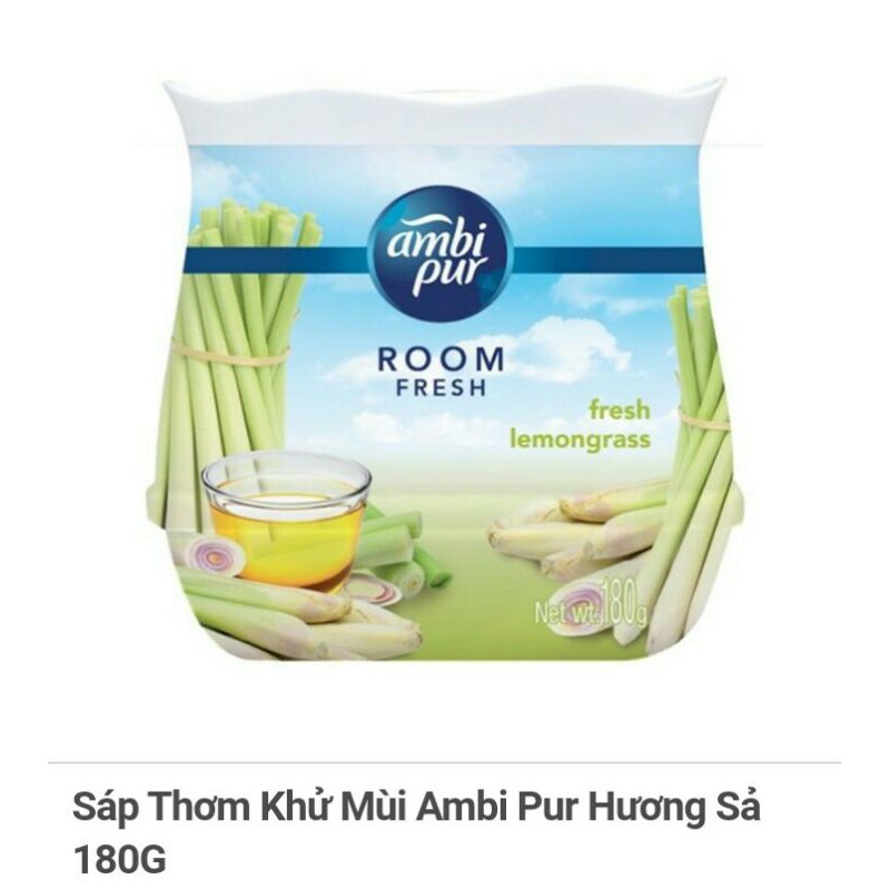 Sáp thơm Ambi pur Lavender hương Oải Hương/hương thư giãn/ hương hoa hồng hộp/ hương sả180g