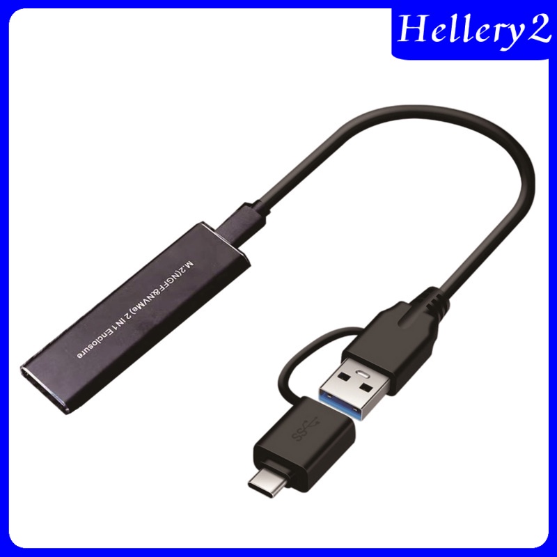 [HELLERY2] M.2 NVME SSD SATA Enclosure Adapter USB C Case Dual Protocol | BigBuy360 - bigbuy360.vn
