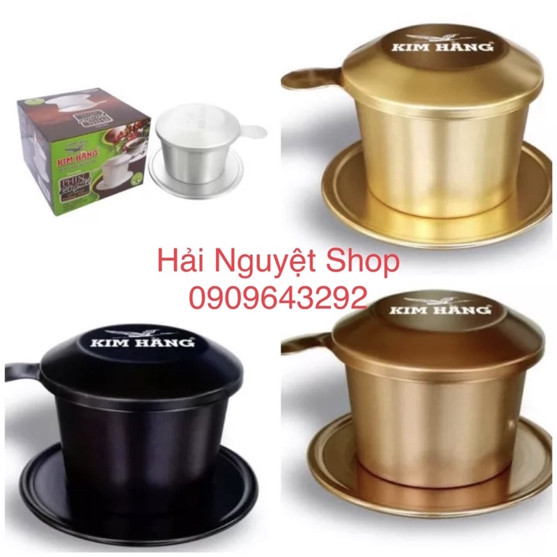 PHIN CAFE NHÔM KIM HẲNG CHÍNH HÃNG 4 MÀU