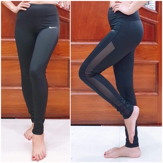 Quần tập gym, yoga phối lưới hông