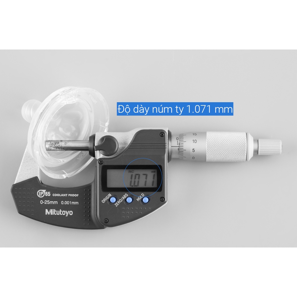 Núm ti silicone Philips Avent SCF652 - Núm vú thay bình cho trẻ từ 1 tháng tuổi