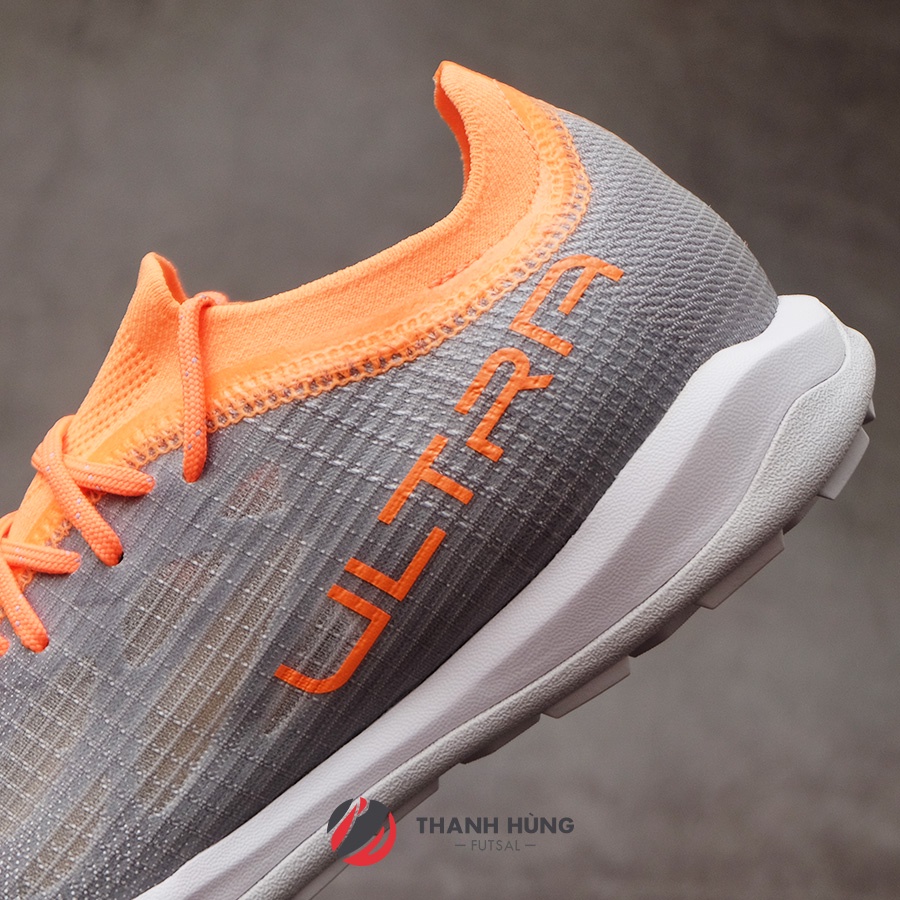 GIÀY ĐÁ BÓNG CHÍNH HÃNG PUMA ULTRA 1.4 PRO CAGE TF - 106721-01 - XÁM/CAM