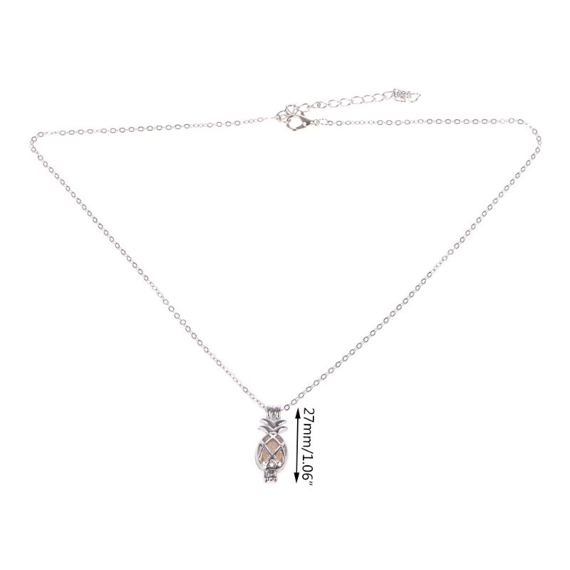 Whi Vòng cổ Hạt Ngọc Trai Tự Nhiên Hình Quả Dứa Tình Yêu Quả Dứa Nước Ngọt Dành Cho