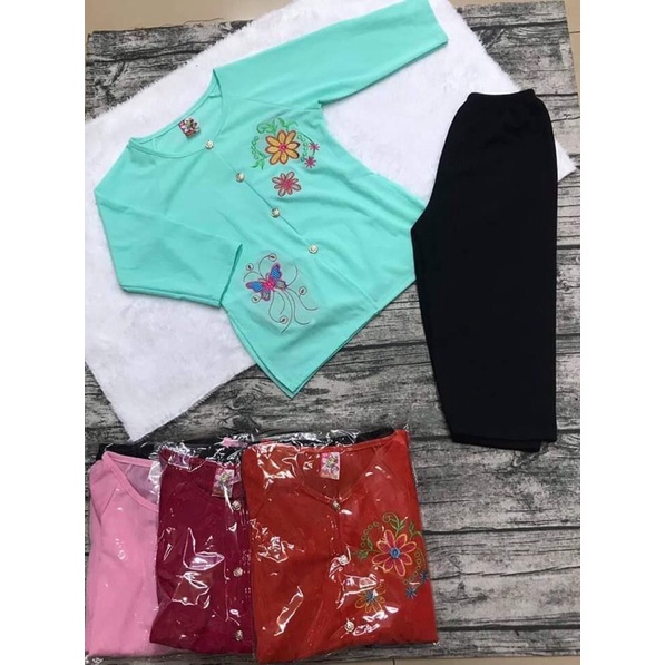 Bộ bà ba thun bé gái 9-20kg