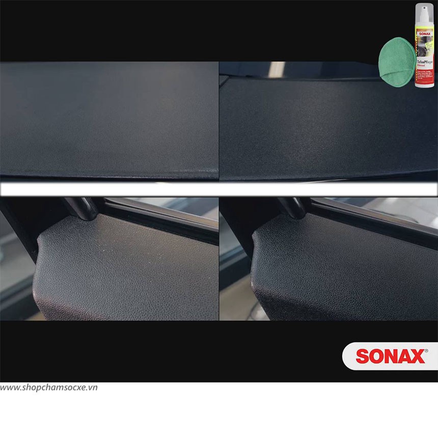 SONAX DUNG DỊCH LÀM SẠCH VÀ BẢO DƯỠNG NHỰA   - Otocare247