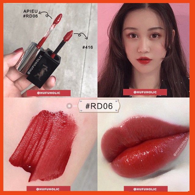 [SALE SHOCK] A'PIEU - Son Apieu Water Light Tint vỏ bạc dupe YSL RD03, RD04