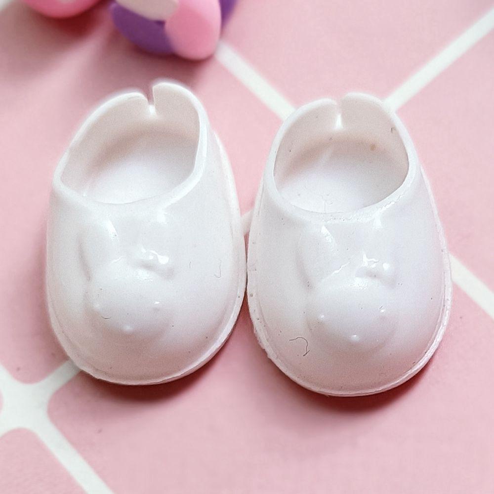 Set 4 Đôi Dép Thời Trang Đa Năng Màu Cầu Vồng Cho Búp Bê 10 Kiểu 1/8