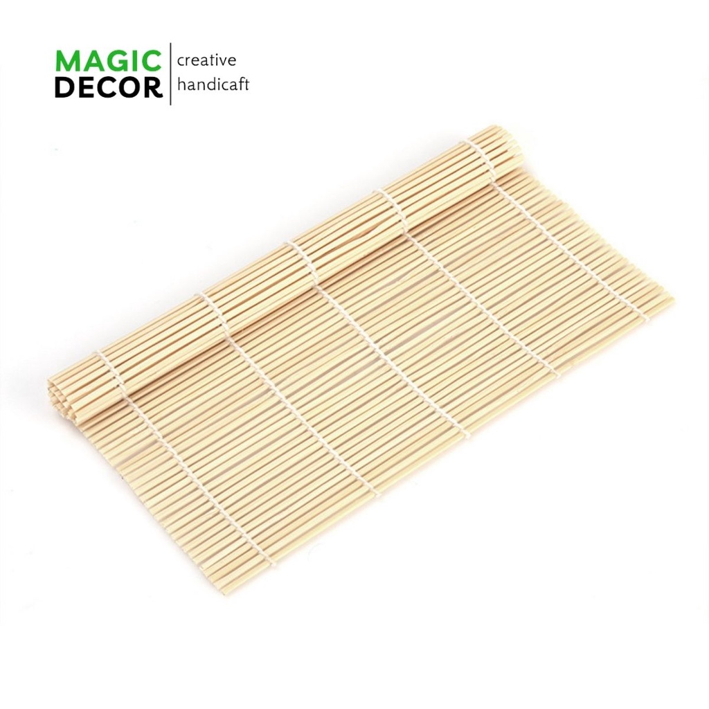 Mành Tre làm cơm cuộn Kimbap, Sushi Hàn Quốc - Magichomedecor