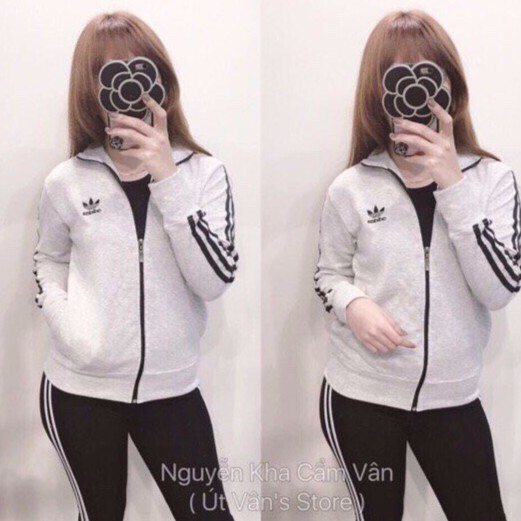 Áo khoác nỉ Adidas