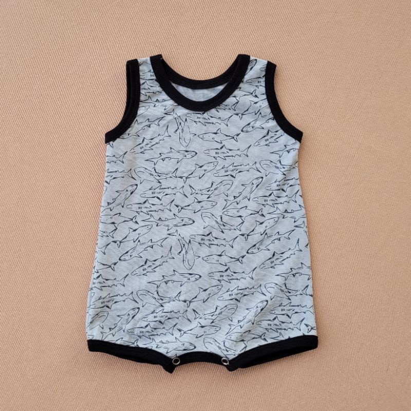 Body đùi sát nách cotton thông hơi Hàn mềm mát cho bé trai bé gái
