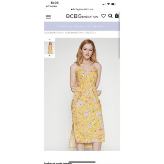 Đầm dây túi đổ BCBG Kami