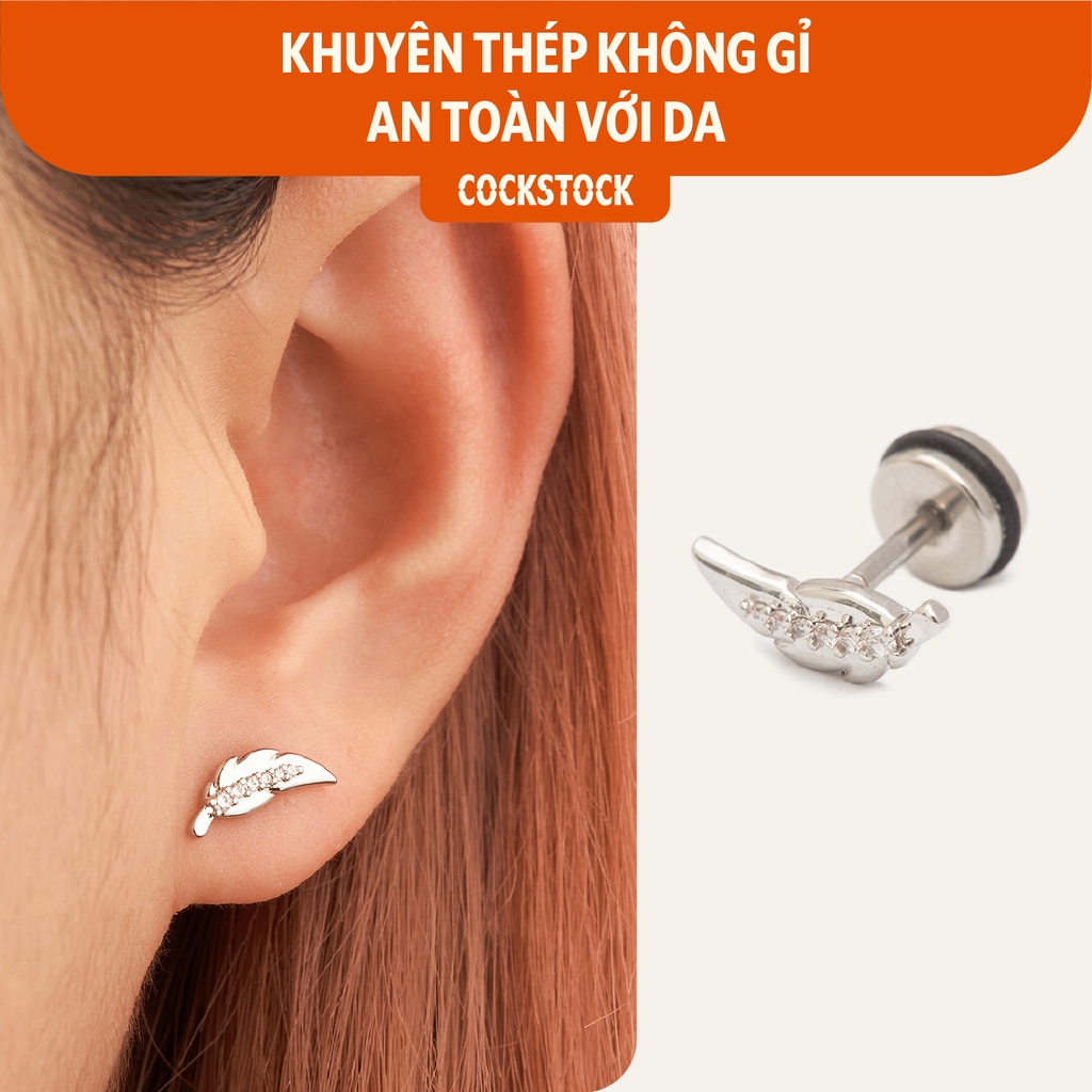 Khuyên tai đá Blink Leather CockStock