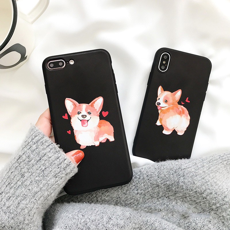 [ IPHONE ] Ốp Lưng Silicon Cún Kute - B008 | BigBuy360 - bigbuy360.vn