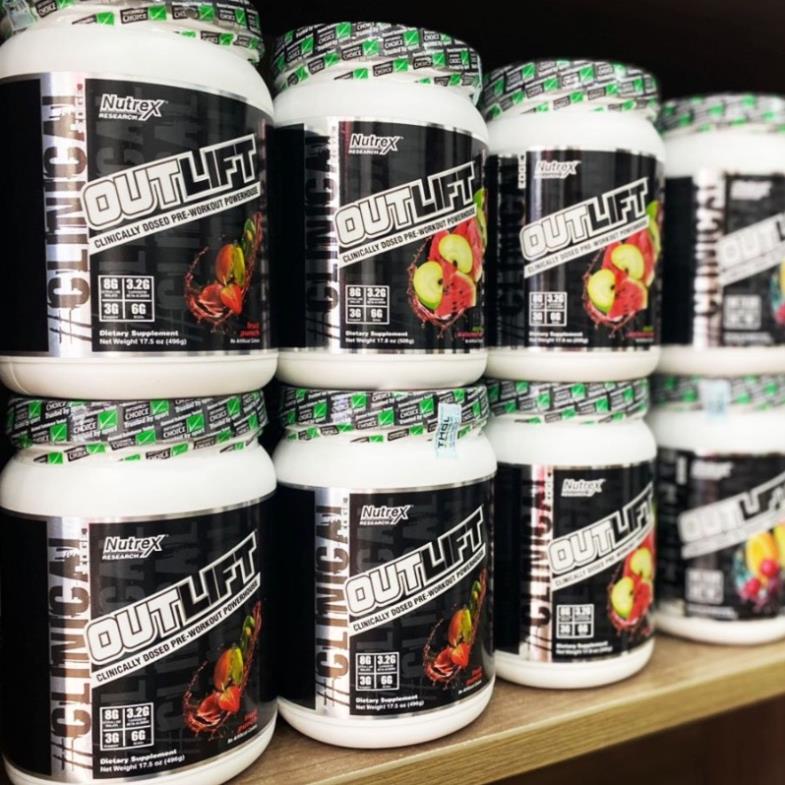 [GIÁ TỐT NHẨT] NUTREX OUTLIFT 30SER | Tăng Sức Mạnh Cho Người Tập Luyện Thể Hình