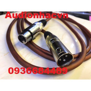 Dây Canon 1 đầu đực - 1 đầu cái, dây av ra canon