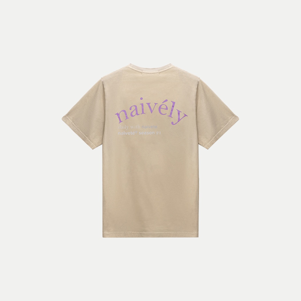 Áo thun unisex Naively T-shirt NAIVETÉ - chất lượng cotton cao cấp