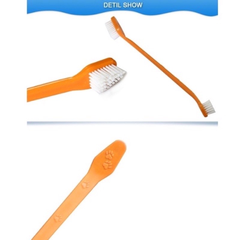 Bộ bàn chải đánh răng cho chó mèo