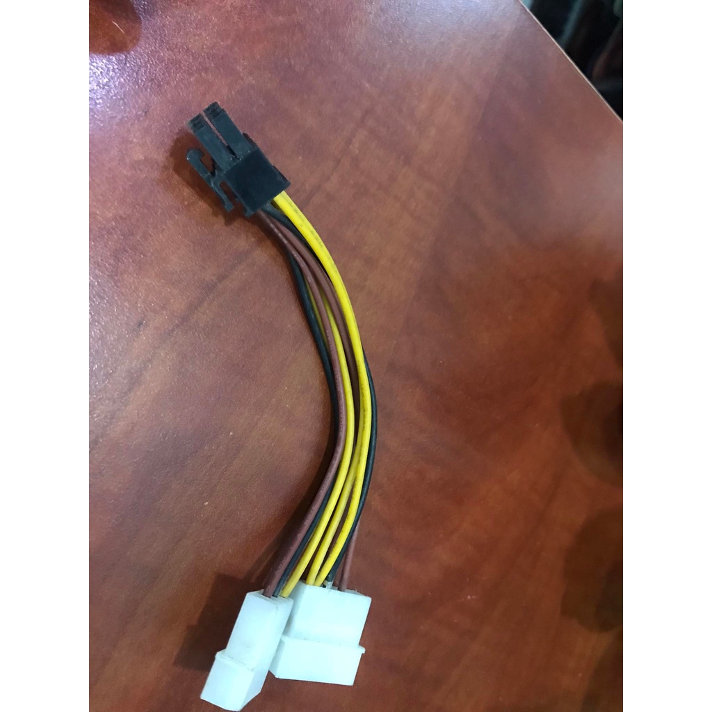 Dây chuyển ata ra 6pin vga