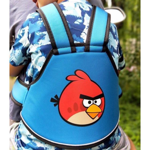 Đai xe máy Royal dạng balo, có chốt chắc chắn, an toàn cho bé yêu, hàng đẹp