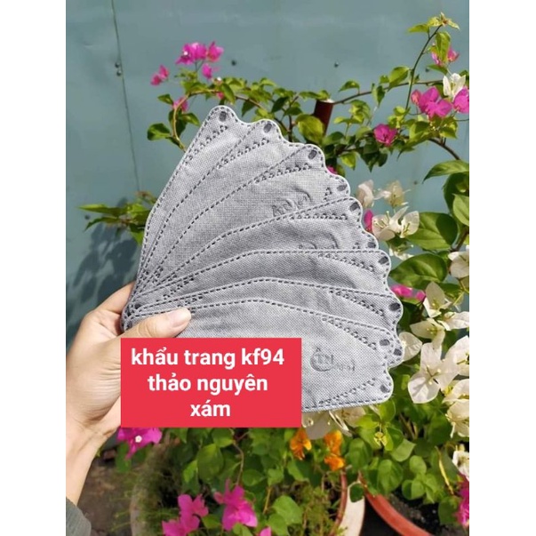 Khẩu trang kf94 thảo nguyên