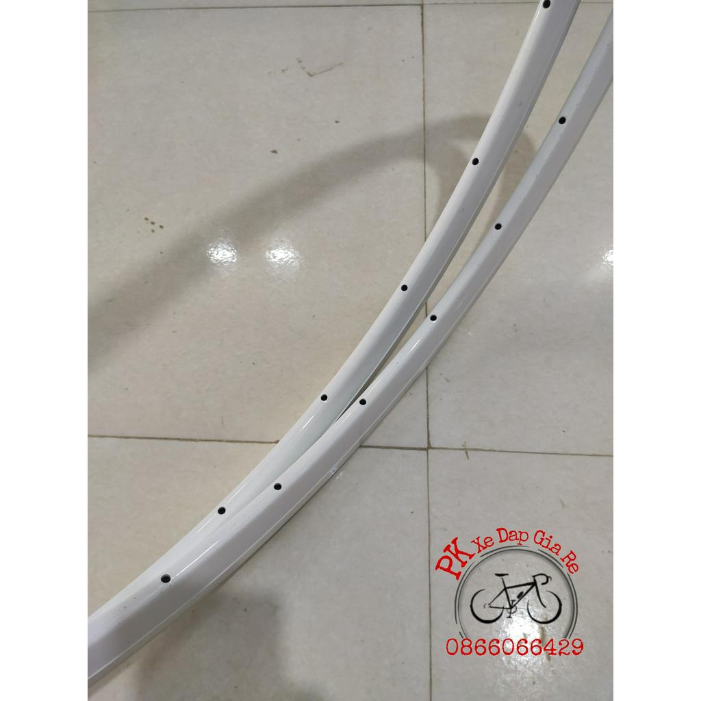 Vành xe đạp 700c cao 3cm 20-24 lỗ hàng cao cấp, Niềng xe đạp đua, touring bánh 700c 20-24 lỗ