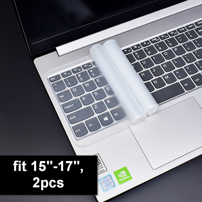 Set 2 Tấm Lót Bảo Vệ Bàn Phím Máy Tính / Notebook 15 14 13 12 10 Inch Chống Bụi Tiện Dụng