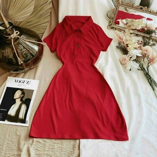 ĐẦM BODY ĐỎ POLO