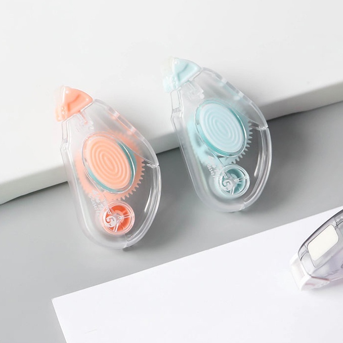 Cuộn Băng Keo Hai Mặt Trong Suốt Nhiều Màu 5M*5MM