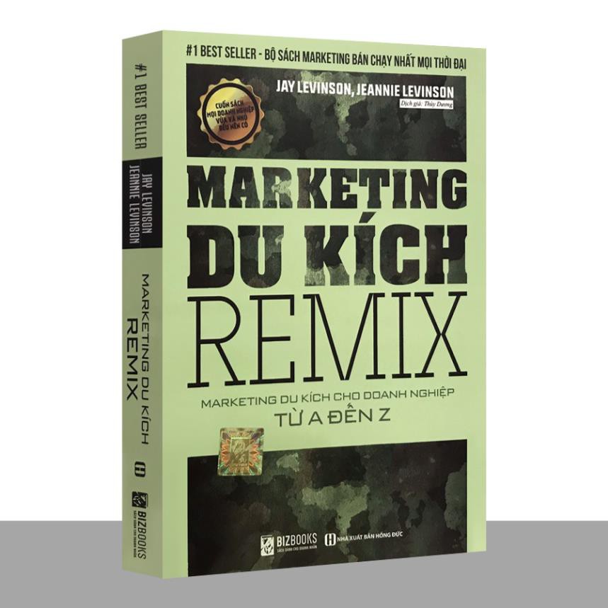 Sách - Marketing Du Kích REMIX - Maketing Du Kích Cho Doanh Nghiệp Từ A Đến Z