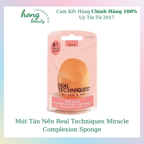 Mút Tán Nền Real Techniques Miracle Complexion Sponge