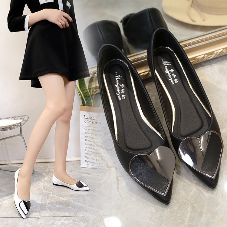 Giày Búp Bê Mũi Nhọn Xinh Xắn Dành Cho Nữ