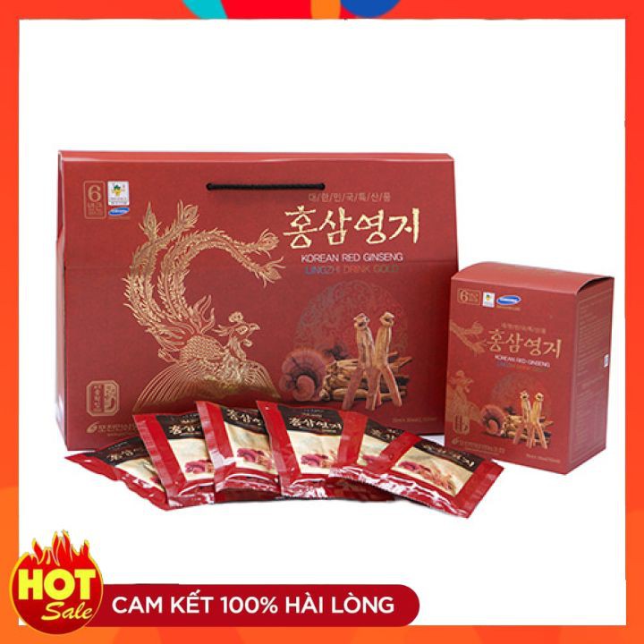 Nước Sâm Linh Chi Pocheon 70ml x 30 gói