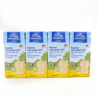Sữa tươi tiệt trùng Oldenburger - 200ml, lốc/ 4 hộp